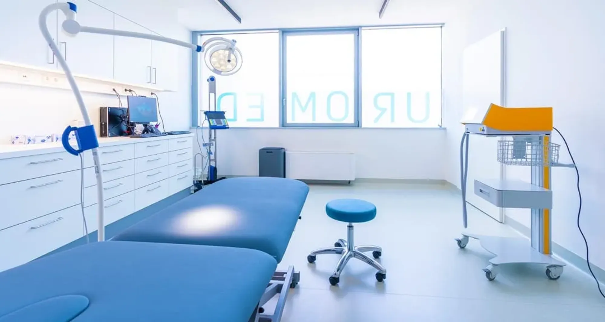 Behandlungsraum im UROMED KompetenzZentrum Urologie in 1150 Wien