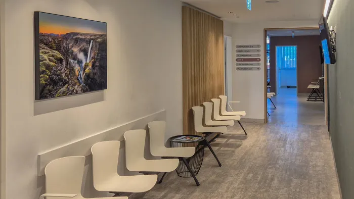 Behandlungsraum im UROMED Kompetenzzentrum Urologie Wien