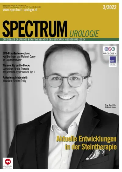 Spectrum Urologie Cover Story mit DDr. Özsoy Wien